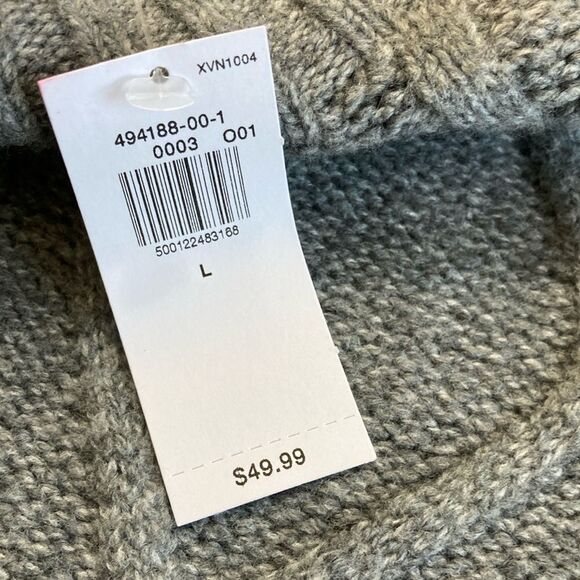 NWT OLD NAVY L Stretchy Cable Knit Sweater - Picture 7 of 14